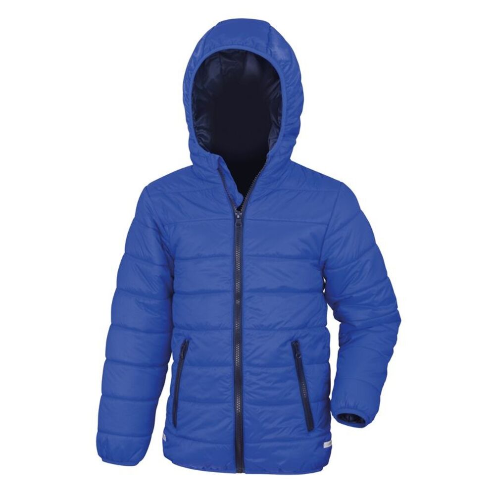 Result Core Childrens/Kids Junior Padded Showerproof & Windproof Jacket / Royal/